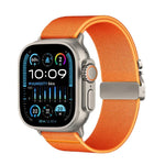Kalebol パラシュートバックル 弾性ナイロンウォッチバンド Apple Watch 46mm / 49mm / 45mm / 44mm用、Apple Watch 42mm / 41mm / 40mm / 38mm用