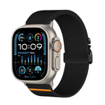 Kalebol パラシュートバックル 弾性ナイロンウォッチバンド Apple Watch 46mm / 49mm / 45mm / 44mm用、Apple Watch 42mm / 41mm / 40mm / 38mm用