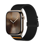Kalebol パラシュートバックル 弾性ナイロンウォッチバンド Apple Watch 46mm / 49mm / 45mm / 44mm用、Apple Watch 42mm / 41mm / 40mm / 38mm用