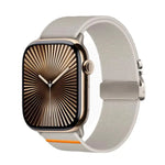 Kalebol パラシュートバックル 弾性ナイロンウォッチバンド Apple Watch 46mm / 49mm / 45mm / 44mm用、Apple Watch 42mm / 41mm / 40mm / 38mm用