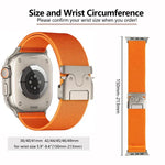 Kalebol パラシュートバックル 弾性ナイロンウォッチバンド Apple Watch 46mm / 49mm / 45mm / 44mm用、Apple Watch 42mm / 41mm / 40mm / 38mm用