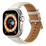 Kalebol 無地本革ウォッチバンド Apple Watch 46mm / 49mm / 45mm / 44mm用、Apple Watch 42mm / 41mm / 40mm / 38mm用