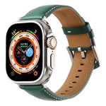 Kalebol 無地本革ウォッチバンド Apple Watch 46mm / 49mm / 45mm / 44mm用、Apple Watch 42mm / 41mm / 40mm / 38mm用