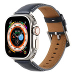 Kalebol 無地本革ウォッチバンド Apple Watch 46mm / 49mm / 45mm / 44mm用、Apple Watch 42mm / 41mm / 40mm / 38mm用