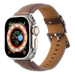 Kalebol 無地本革ウォッチバンド Apple Watch 46mm / 49mm / 45mm / 44mm用、Apple Watch 42mm / 41mm / 40mm / 38mm用
