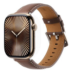 Kalebol 無地本革ウォッチバンド Apple Watch 46mm / 49mm / 45mm / 44mm用、Apple Watch 42mm / 41mm / 40mm / 38mm用