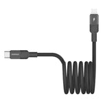 MOMAX DL57D Mag.Link 60W Type-Cから8ピン磁気編組高速充電データケーブル、長さ：1m
