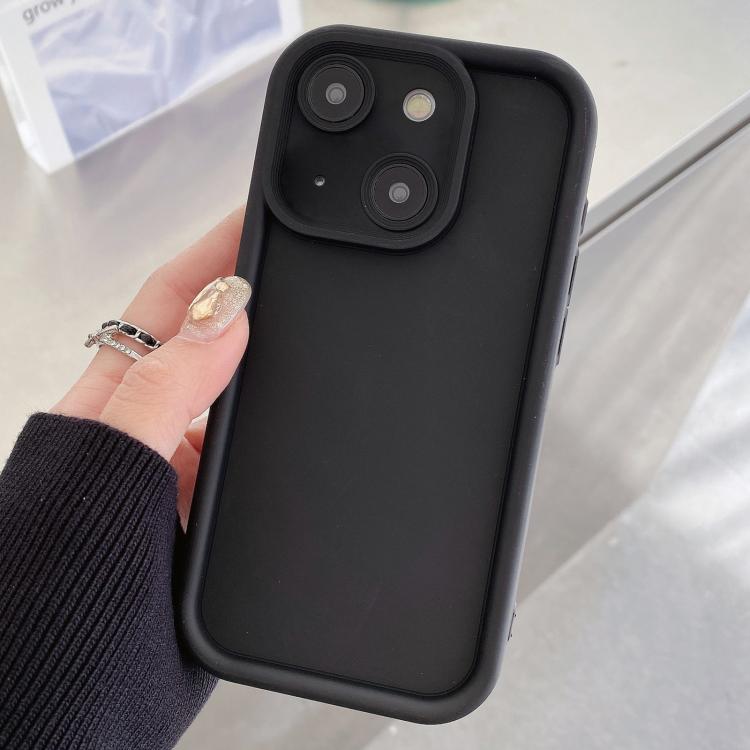 耐衝撃フレーム フロスト精密穴 TPU スマホケース、iPhone 16 Pro 用、iPhone 16 Plus 用、iPhone 16 用、iPhone 15 Pro Max 用、iPhone 15 Pro 用、iPhone 15 Plus 用