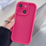 耐衝撃フレーム フロスト精密穴 TPU スマホケース、iPhone 16 Pro 用、iPhone 16 Plus 用、iPhone 16 用、iPhone 15 Pro Max 用、iPhone 15 Pro 用、iPhone 15 Plus 用