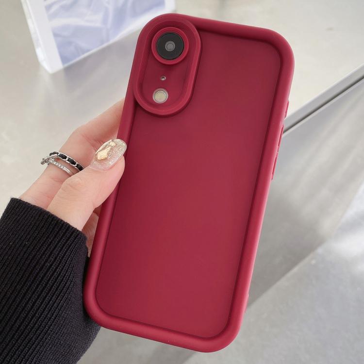 耐衝撃フレーム マット精密穴あき TPU携帯ケース、iPhone 11 Pro Max用、iPhone 11用、iPhone 11 Pro用、iPhone X / XS用、iPhone XR用、iPhone XS Max用