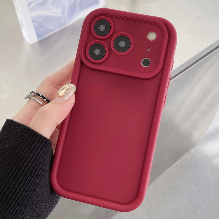耐衝撃フレーム フロスト精密穴 TPU スマホケース、iPhone 17e / 16e 用、iPhone 17 Pro Max 用、iPhone 17 Pro 用、iPhone 17 用、iPhone Air 用、iPhone 16 Pro Max 用