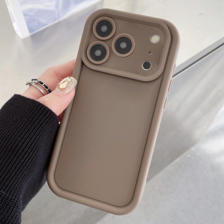 耐衝撃フレーム フロスト精密穴 TPU スマホケース、iPhone 17e / 16e 用、iPhone 17 Pro Max 用、iPhone 17 Pro 用、iPhone 17 用、iPhone Air 用、iPhone 16 Pro Max 用