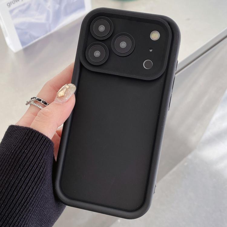 耐衝撃フレーム フロスト精密穴 TPU スマホケース、iPhone 17e / 16e 用、iPhone 17 Pro Max 用、iPhone 17 Pro 用、iPhone 17 用、iPhone Air 用、iPhone 16 Pro Max 用
