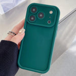 耐衝撃フレーム フロスト精密穴 TPU スマホケース、iPhone 17e / 16e 用、iPhone 17 Pro Max 用、iPhone 17 Pro 用、iPhone 17 用、iPhone Air 用、iPhone 16 Pro Max 用