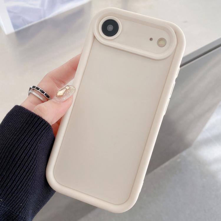 耐衝撃フレーム フロスト精密穴 TPU スマホケース、iPhone 17e / 16e 用、iPhone 17 Pro Max 用、iPhone 17 Pro 用、iPhone 17 用、iPhone Air 用、iPhone 16 Pro Max 用