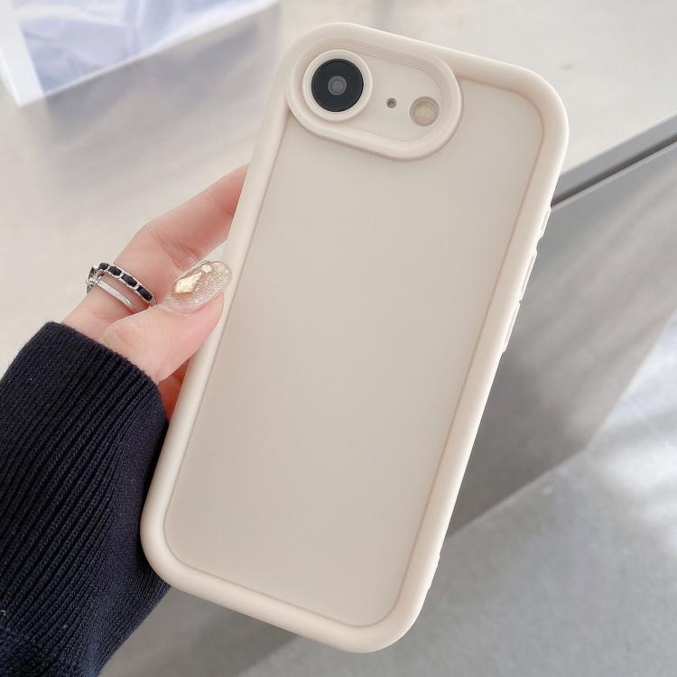 耐衝撃フレーム フロスト精密穴 TPU スマホケース、iPhone 17e / 16e 用、iPhone 17 Pro Max 用、iPhone 17 Pro 用、iPhone 17 用、iPhone Air 用、iPhone 16 Pro Max 用