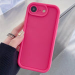 耐衝撃フレーム フロスト精密穴 TPU スマホケース、iPhone 17e / 16e 用、iPhone 17 Pro Max 用、iPhone 17 Pro 用、iPhone 17 用、iPhone Air 用、iPhone 16 Pro Max 用