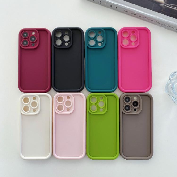 耐衝撃フレーム フロスト精密穴 TPU スマホケース、iPhone 17e / 16e 用、iPhone 17 Pro Max 用、iPhone 17 Pro 用、iPhone 17 用、iPhone Air 用、iPhone 16 Pro Max 用