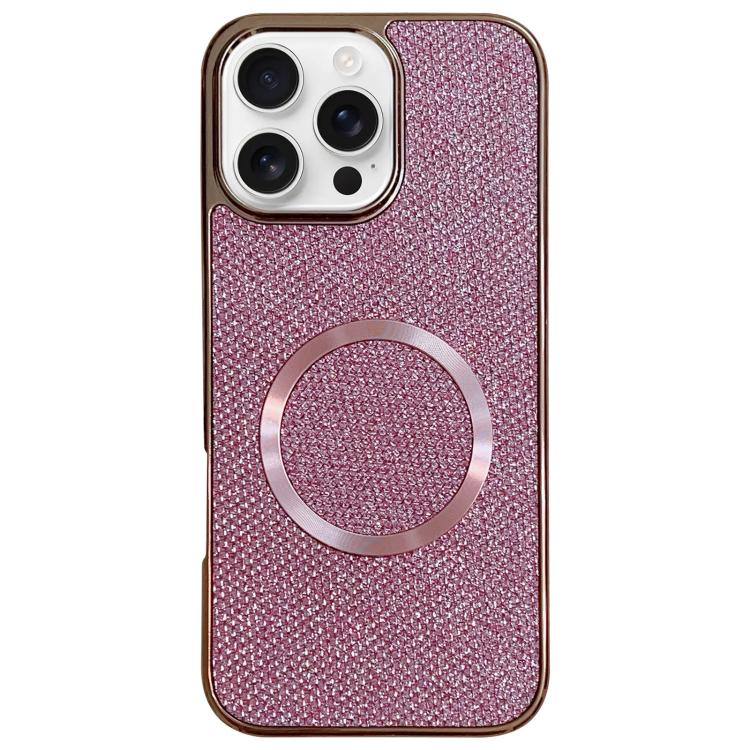 電気めっき PC グリッターグレイン MagSafe スマホケース、iPhone 17 Pro Max 用、iPhone 17 Pro 用、iPhone 16 Pro Max 用、iPhone 16 Pro 用、iPhone 16 Plus 用、iPhone 16 用、iPhone 15 Pro Max 用、iPhone 15 Pro 用