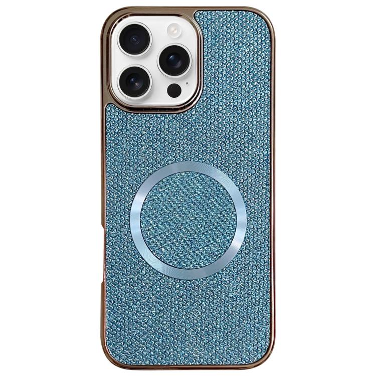 電気めっき PC グリッターグレイン MagSafe スマホケース、iPhone 17 Pro Max 用、iPhone 17 Pro 用、iPhone 16 Pro Max 用、iPhone 16 Pro 用、iPhone 16 Plus 用、iPhone 16 用、iPhone 15 Pro Max 用、iPhone 15 Pro 用