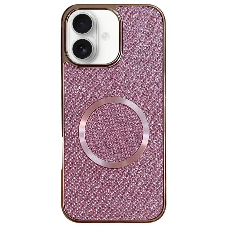 電気めっき PC グリッターグレイン MagSafe スマホケース、iPhone 17 Pro Max 用、iPhone 17 Pro 用、iPhone 16 Pro Max 用、iPhone 16 Pro 用、iPhone 16 Plus 用、iPhone 16 用、iPhone 15 Pro Max 用、iPhone 15 Pro 用