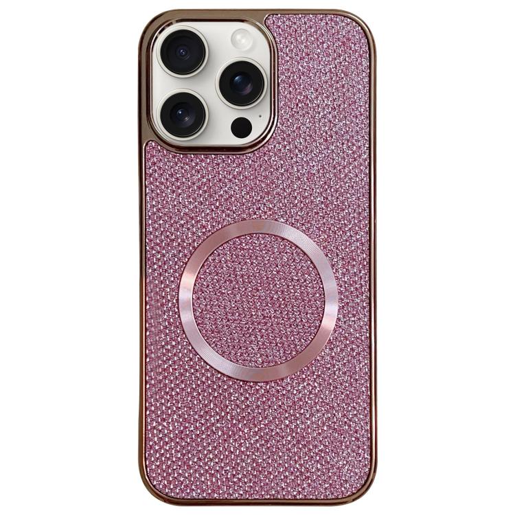 電気めっき PC グリッターグレイン MagSafe スマホケース、iPhone 17 Pro Max 用、iPhone 17 Pro 用、iPhone 16 Pro Max 用、iPhone 16 Pro 用、iPhone 16 Plus 用、iPhone 16 用、iPhone 15 Pro Max 用、iPhone 15 Pro 用