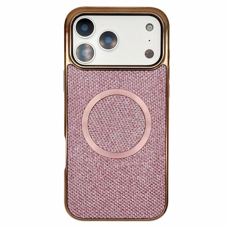 電気めっき PC グリッターグレイン MagSafe スマホケース、iPhone 17 Pro Max 用、iPhone 17 Pro 用、iPhone 16 Pro Max 用、iPhone 16 Pro 用、iPhone 16 Plus 用、iPhone 16 用、iPhone 15 Pro Max 用、iPhone 15 Pro 用