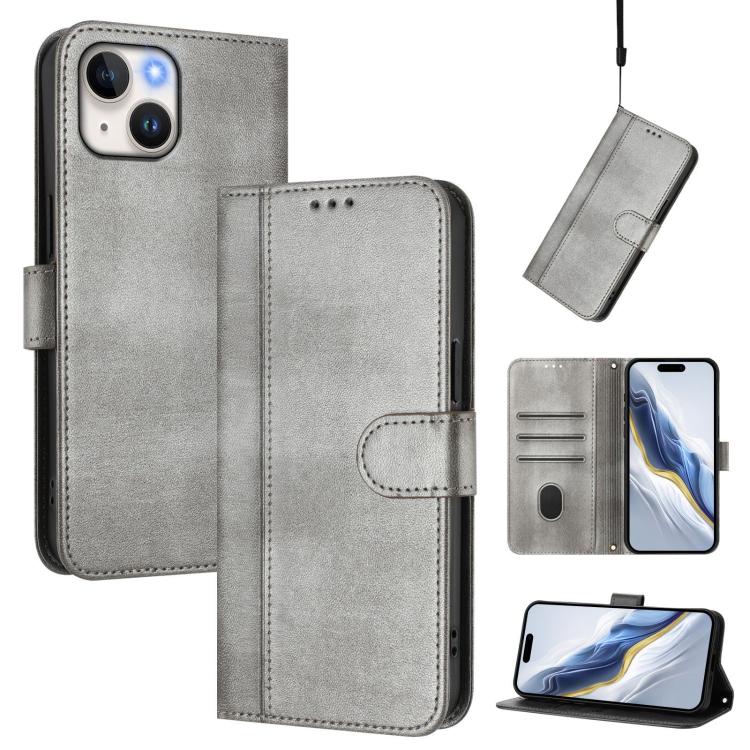 ラインスプライシングバックルレトロレザースマホケース、iPhone 16 Pro用、iPhone 16 Plus用、iPhone 16用、iPhone 15 Pro Max用、iPhone 15 Pro用、iPhone 15 Plus用
