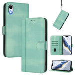 Line Splicing Buckle Retro Leather Phone Case, For iPhone 11 Pro Max, For iPhone 11, For iPhone 11 Pro, For iPhone X / XS, For iPhone XR, For iPhone XS Max