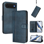 ラインスプライシングバックル レトロレザー スマホケース、iPhone 17e / 16e 用、iPhone 17 Pro Max 用、iPhone 17 Pro 用、iPhone 17 用、iPhone Air 用、iPhone 16 Pro Max 用