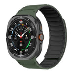 Silicone Sport Magnetic Watch Band, For Samsung Galaxy Watch Ultra 47mm / Ultra 2025