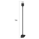 xDfind USB-Aインターフェーススマートウォッチ充電ケーブル、長さ：1m、Samsung Galaxy Fit 2用、Samsung Galaxy Fit E用