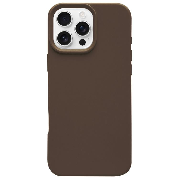 ドーパミンシンプル模造液体シリコン スマホケース、iPhone 17 用、iPhone Air 用、iPhone 16 Pro Max 用