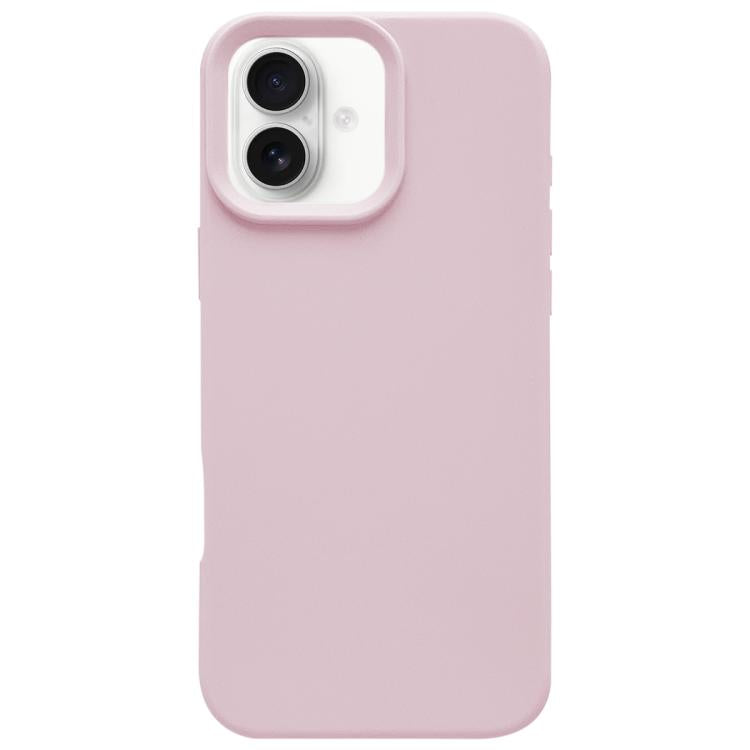 Dopamine Simple Imitation Liquid Silicone Phone Case, For iPhone 16 Pro, For iPhone 16 Plus, For iPhone 16