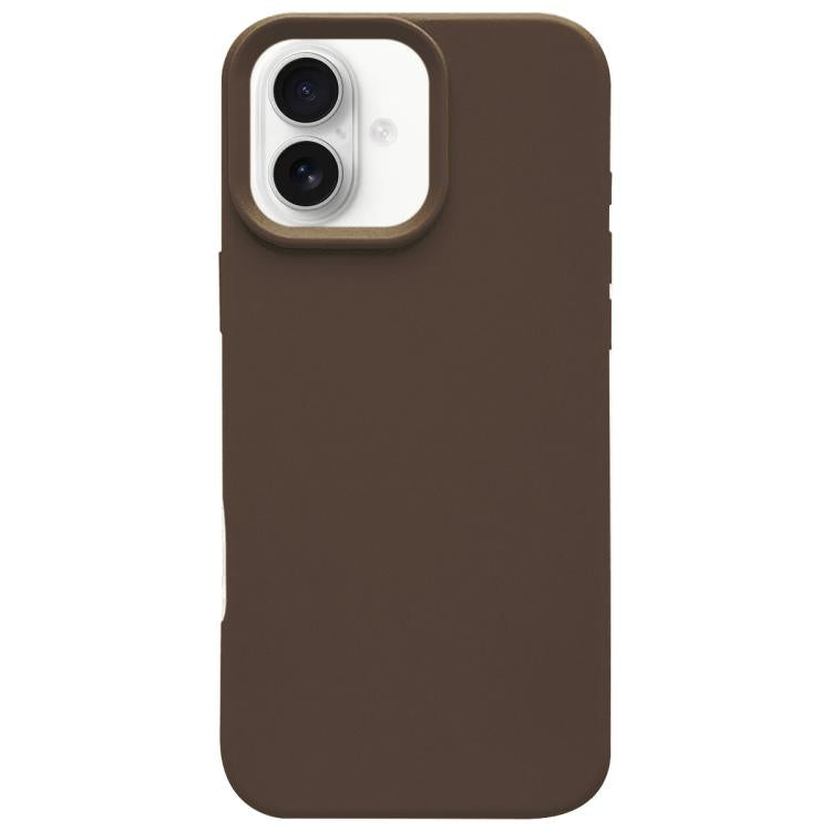 Dopamine Simple Imitation Liquid Silicone Phone Case, For iPhone 16 Pro, For iPhone 16 Plus, For iPhone 16