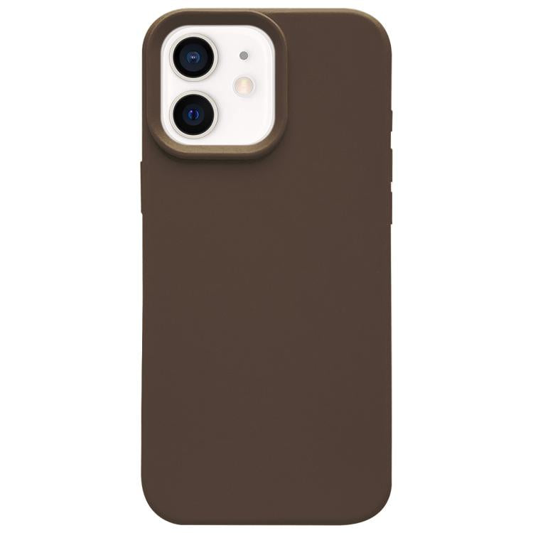 ドーパミンシンプル模倣液体シリコンスマホケース、iPhone 11用