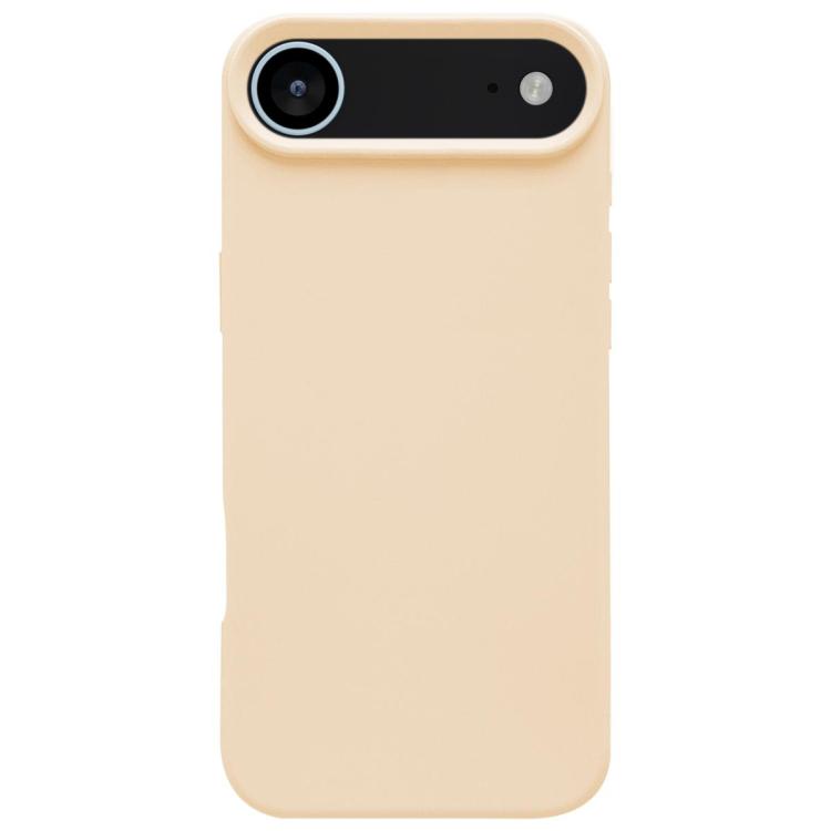 ドーパミンシンプル模造液体シリコン スマホケース、iPhone 17 用、iPhone Air 用、iPhone 16 Pro Max 用