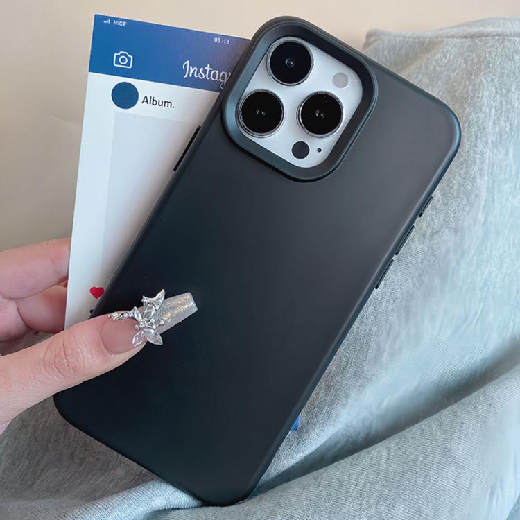 Dopamine Simple Imitation Liquid Silicone Phone Case, For iPhone 16 Pro, For iPhone 16 Plus, For iPhone 16