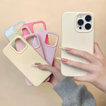 ドーパミンシンプル模造液体シリコン スマホケース、iPhone 17 用、iPhone Air 用、iPhone 16 Pro Max 用