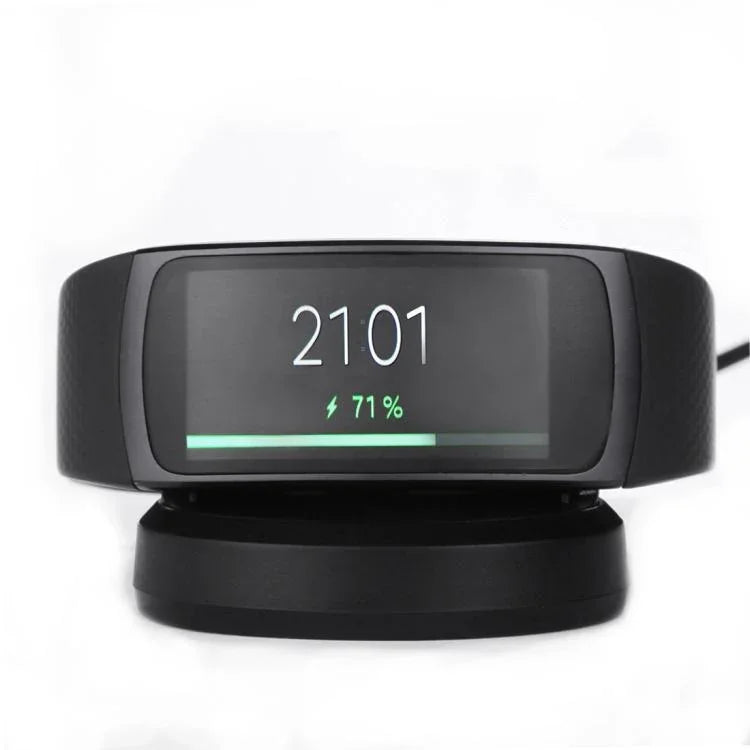 xDfind USBインターフェーススマートウォッチTPEワイヤレス充電台、Samsung Gear Fit2 / Fit2 Pro用