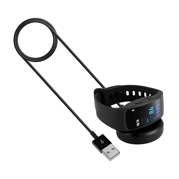 xDfind USBインターフェーススマートウォッチTPEワイヤレス充電台、Samsung Gear Fit2 / Fit2 Pro用