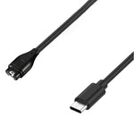 xDfind USB-C / Type-C Port Watch Charger With Data Transmission, Length: 1m, For Garmin Fenix 8 / 7X / 6S Pro