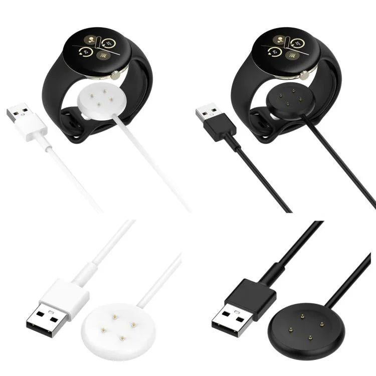 Google Pixel Watch 3 / Watch 2 xDfind スマートウォッチ充電ケーブル、長さ：1m、USBポート、USB-C / Type-Cポート