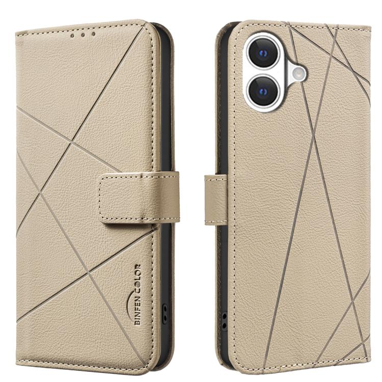 幾何学模様 RFID レザー スマホケース、iPhone 16e / 17e 用、iPhone 17 Pro Max 用、iPhone 17 Pro 用、iPhone 17 用、iPhone Air 用、iPhone 16 Pro Max 用、iPhone 16 Pro 用、iPhone 16 Plus 用