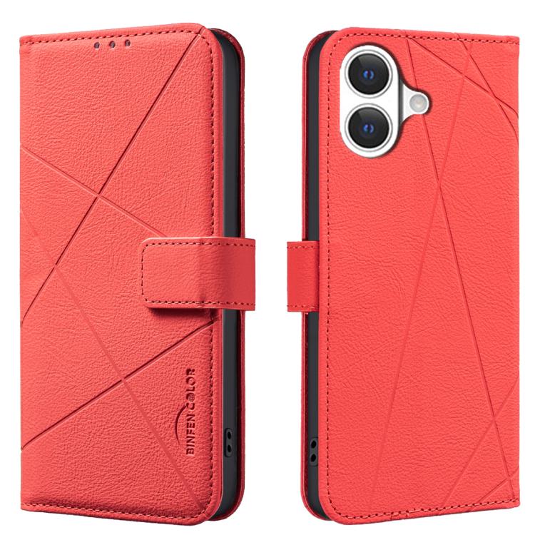 幾何学模様 RFID レザー スマホケース、iPhone 16e / 17e 用、iPhone 17 Pro Max 用、iPhone 17 Pro 用、iPhone 17 用、iPhone Air 用、iPhone 16 Pro Max 用、iPhone 16 Pro 用、iPhone 16 Plus 用