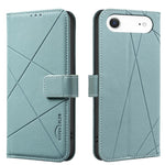 幾何学模様 RFID レザー スマホケース、iPhone 16e / 17e 用、iPhone 17 Pro Max 用、iPhone 17 Pro 用、iPhone 17 用、iPhone Air 用、iPhone 16 Pro Max 用、iPhone 16 Pro 用、iPhone 16 Plus 用