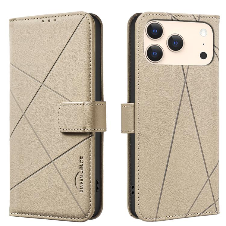 幾何学模様 RFID レザー スマホケース、iPhone 16e / 17e 用、iPhone 17 Pro Max 用、iPhone 17 Pro 用、iPhone 17 用、iPhone Air 用、iPhone 16 Pro Max 用、iPhone 16 Pro 用、iPhone 16 Plus 用