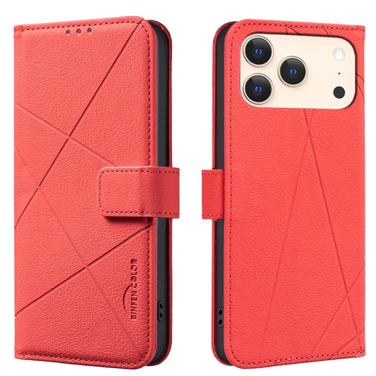 幾何学模様 RFID レザー スマホケース、iPhone 16e / 17e 用、iPhone 17 Pro Max 用、iPhone 17 Pro 用、iPhone 17 用、iPhone Air 用、iPhone 16 Pro Max 用、iPhone 16 Pro 用、iPhone 16 Plus 用
