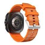無地スポーツシリコンウォッチバンド、Samsung Galaxy Watch Ultra 47mm / Ultra 2025用