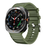 無地スポーツシリコンウォッチバンド、Samsung Galaxy Watch Ultra 47mm / Ultra 2025用